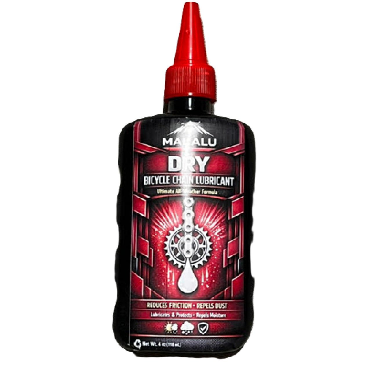 Makalu Dry Bicycle Chain Lubricant 4oz (2 Pack)