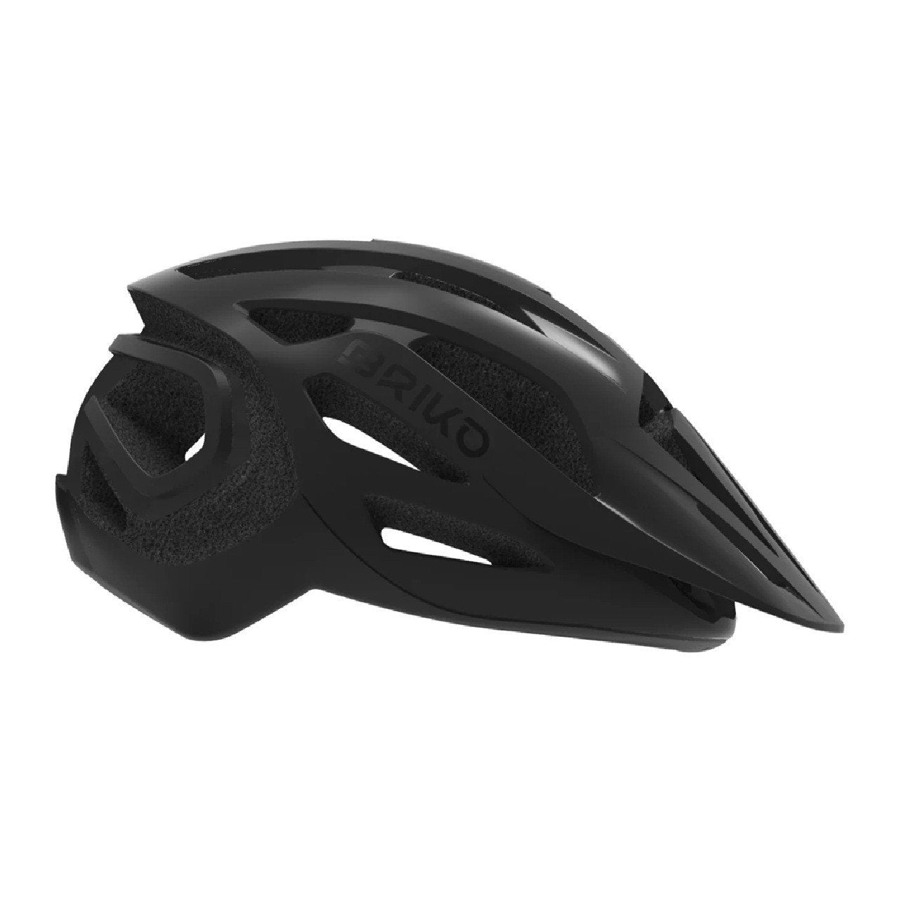 Briko Sismic 2.0 Adult Mountain Bike Helmet Black