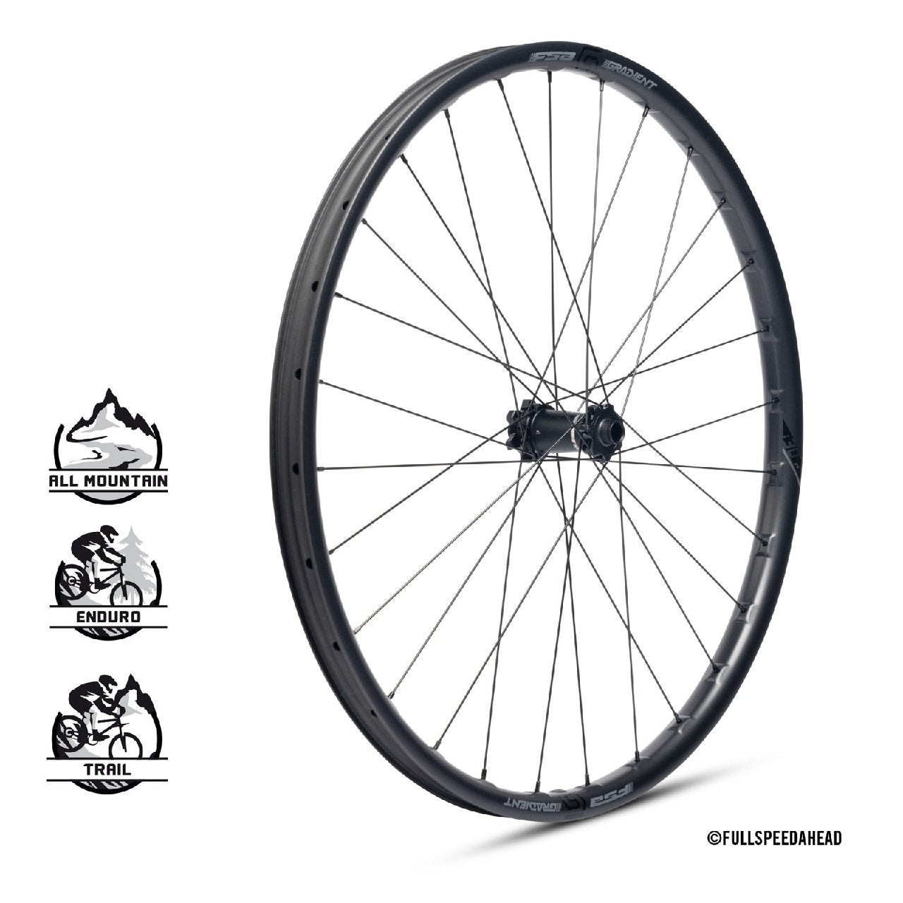 FSA Gradient i30 Carbon MTB Boost Wheelset 29" MS12