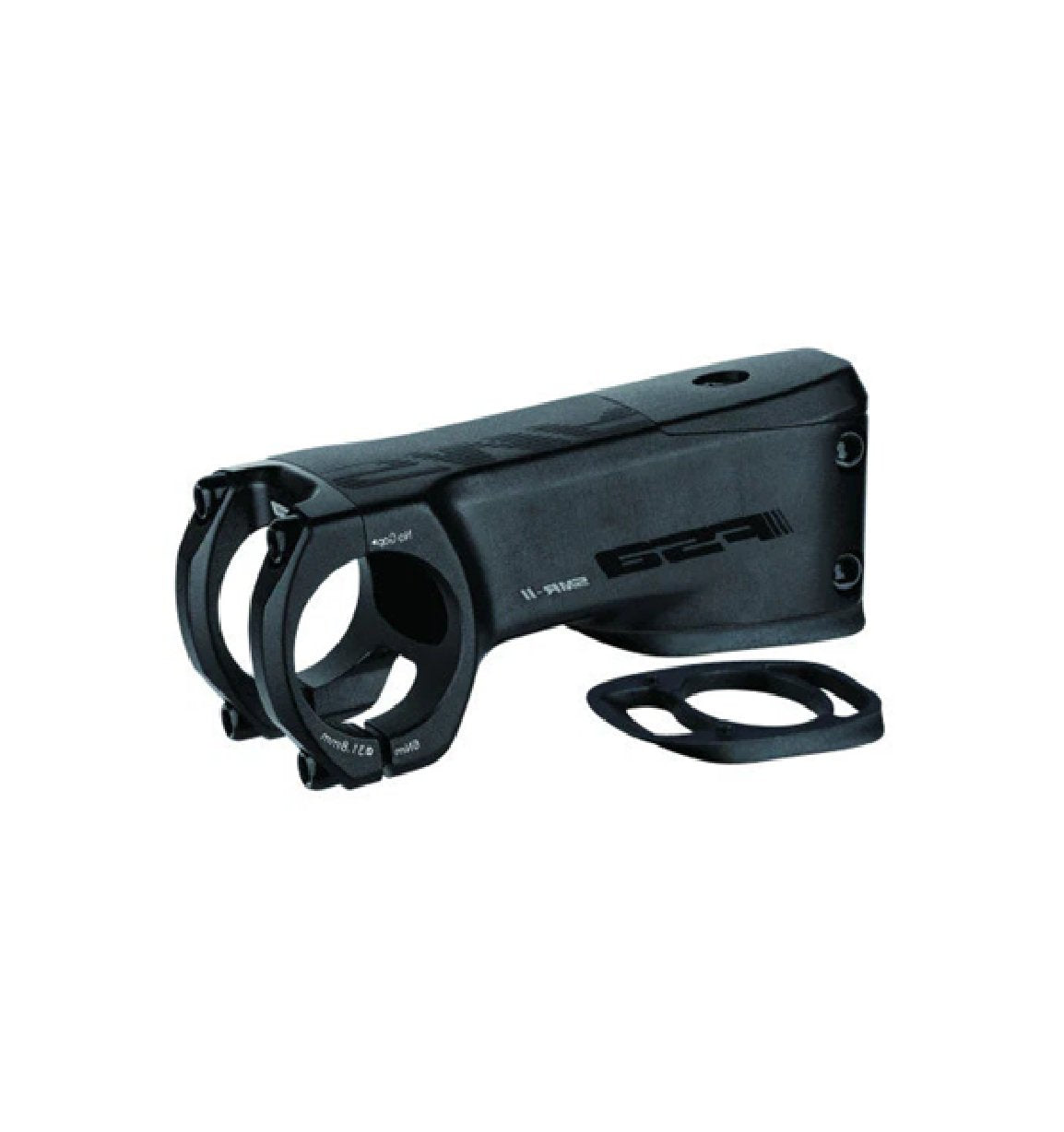 FSA SMR Gen2 System Stem -10°, 31.8 Clamp, 100mm L alloy, Black-BM1