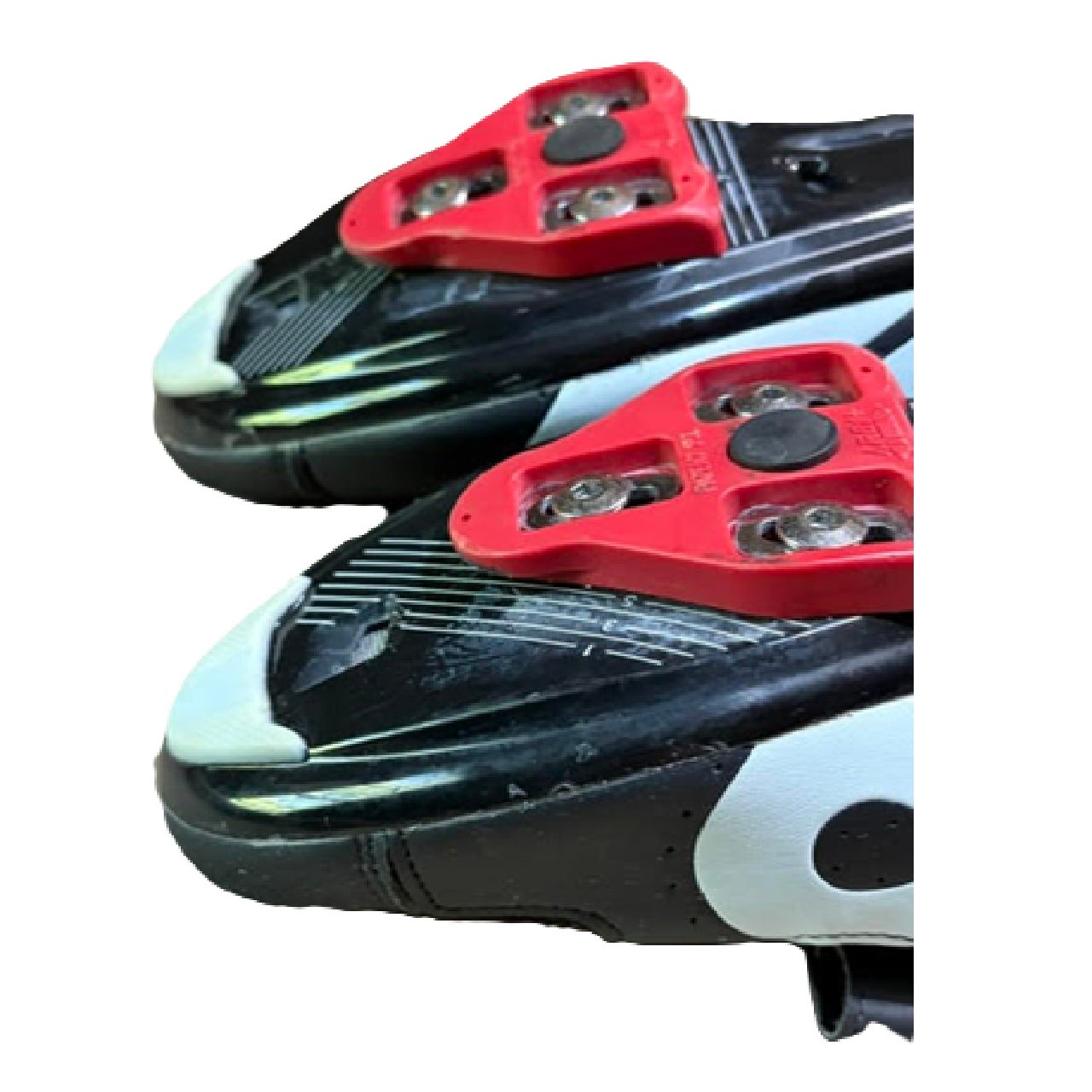 Peloton PL-SH-02 Indoor Cycling Shoes Black/Red EU 44 with Cleats BM1