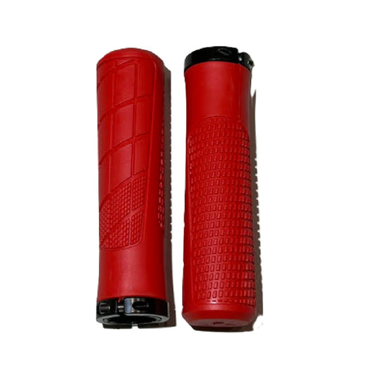 Finger Wraps Mountain Bike Lock on Grips 30mm -Race Red