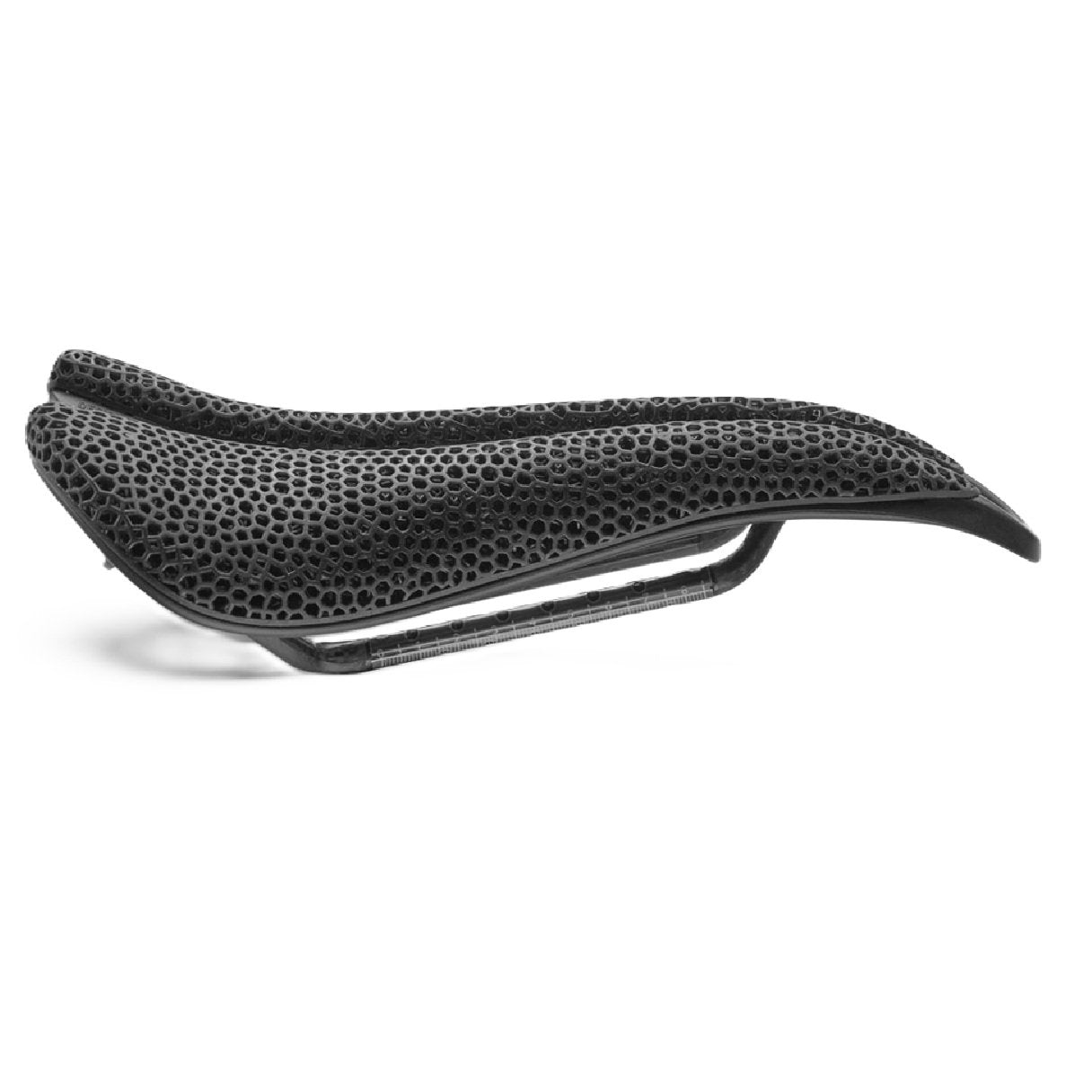 Selle SMP EVO 3D Printed Bicycle Racing Saddle w/ Carbon Rails Black