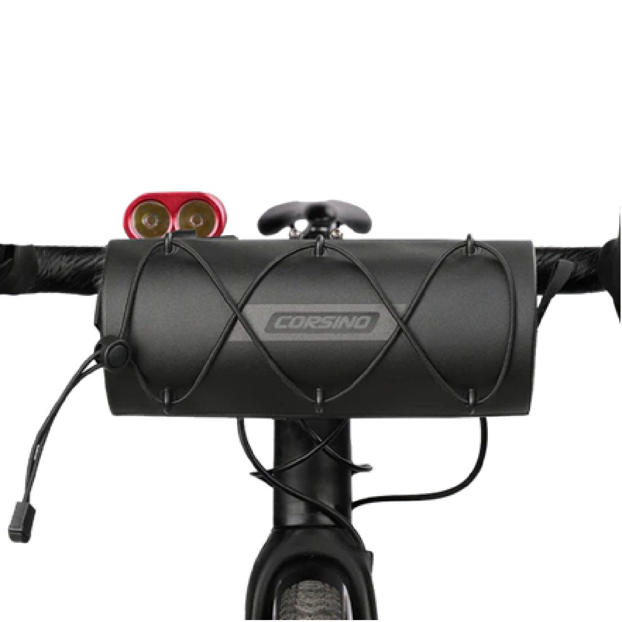 Corsino Force - Waterproof Bike Handlebar Bag 2.4L - Black