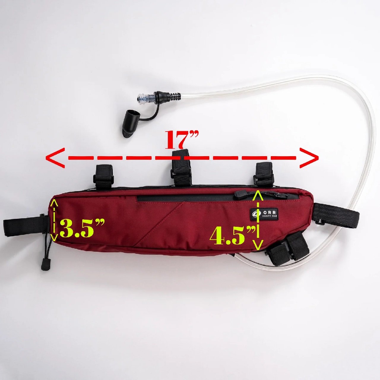 ORR Cycling Top Tube Bicycle Frame Bag with 1.5L Hydro Water Bag