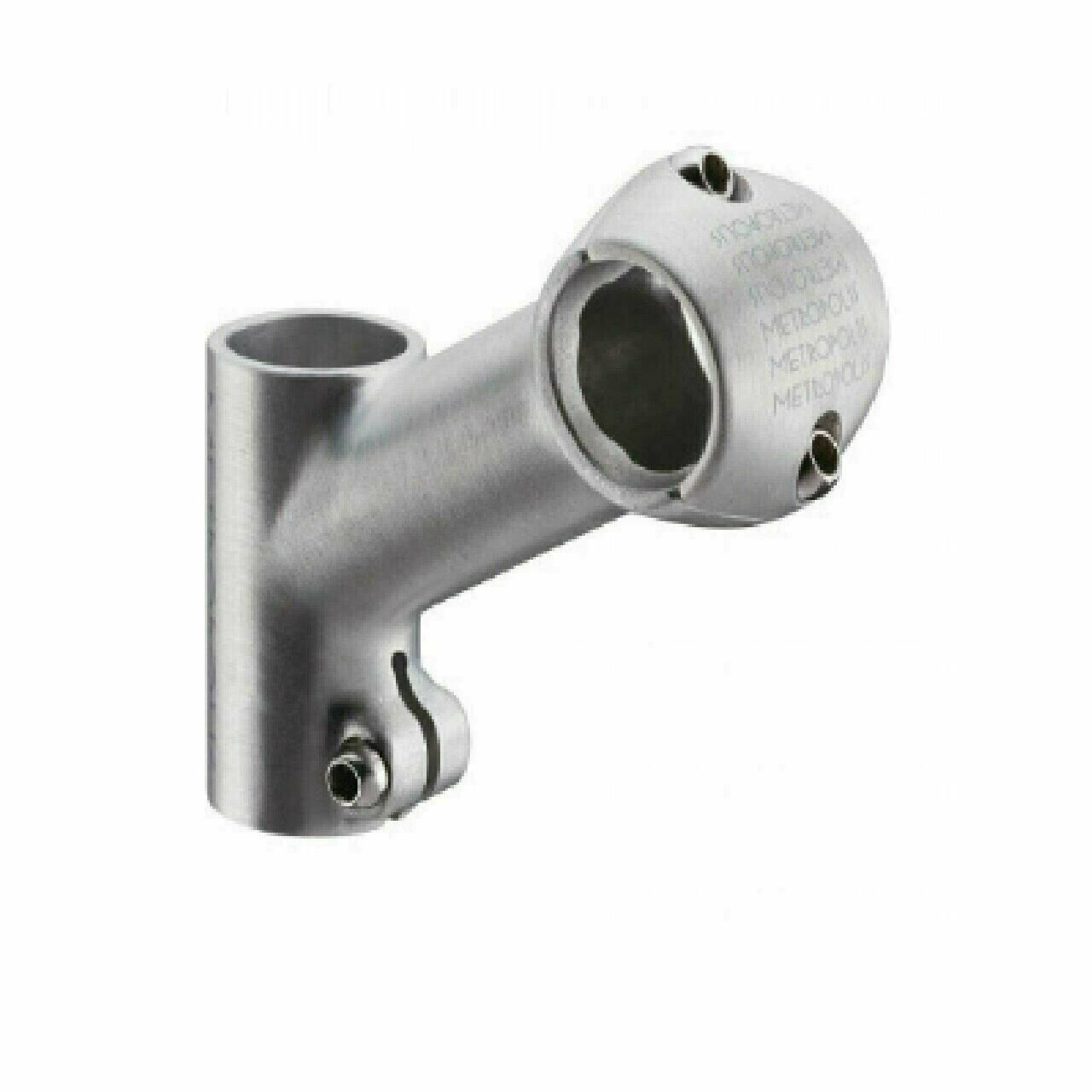 Stem Metropolis Commuter Alloy bike Stem 31.8 x 30° x 70mm Brushed Alloy