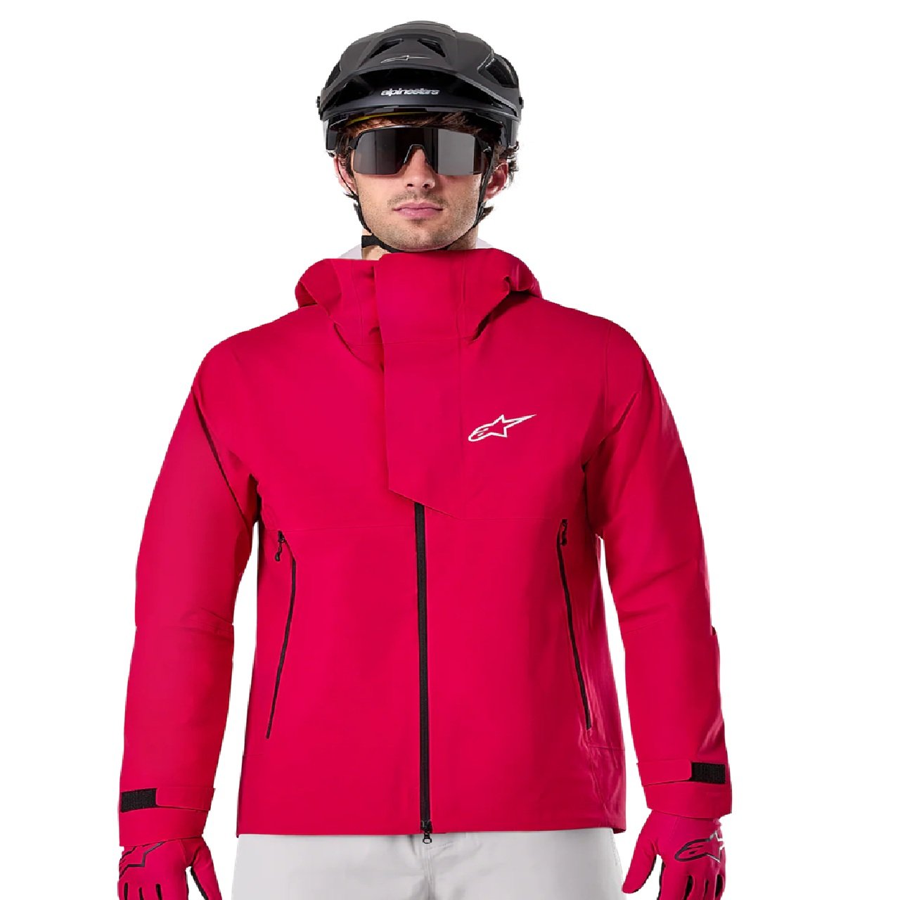 Alpinestars A-Dura Elite Waterproof MTB Cycling Jacket-Red