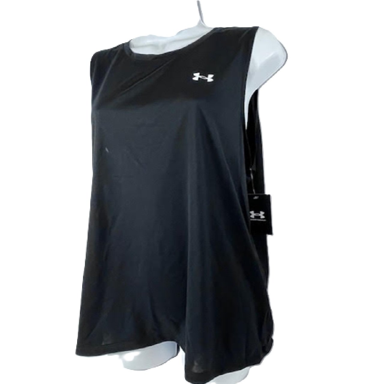 Under Armour Tech Tank Women's Running Tank Large Black