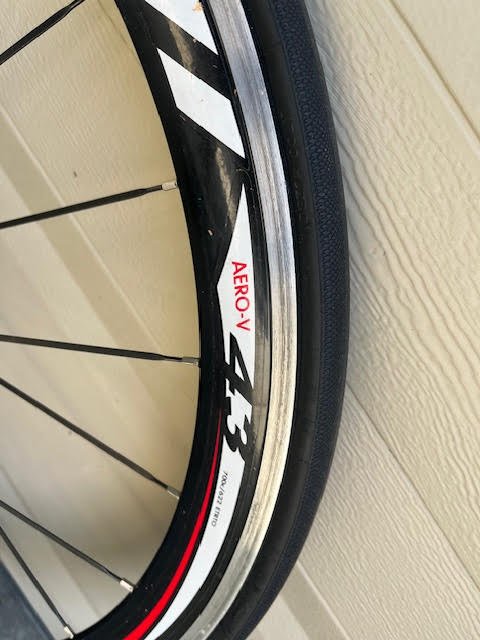 Fuji CGC Alloy Clincher Wheelset, 43mm rim - 700c-used (24/28)