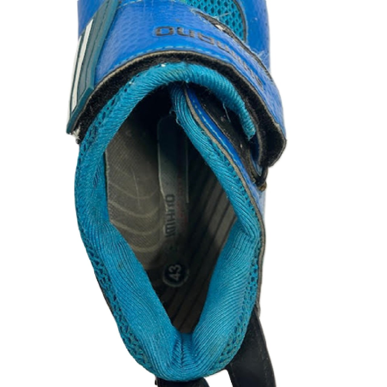 Shimano TR9 Triathlon Cycling Shoe 43 , 8.9 US Blue Used