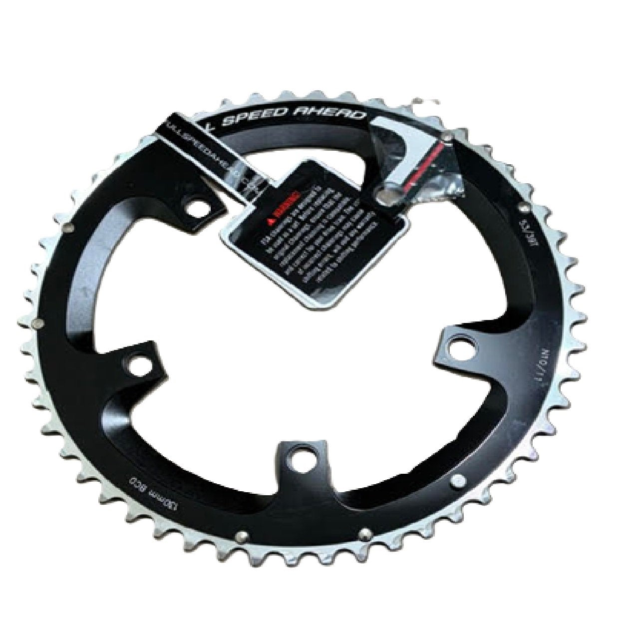FSA Super Chainring Road Alloy K-Force 130 x 53t - Black (1 ring only)