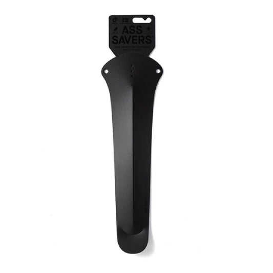 Ass Savers Win Wing 2 Road Rear Mudguard w/ Black Wishbone-Stealth