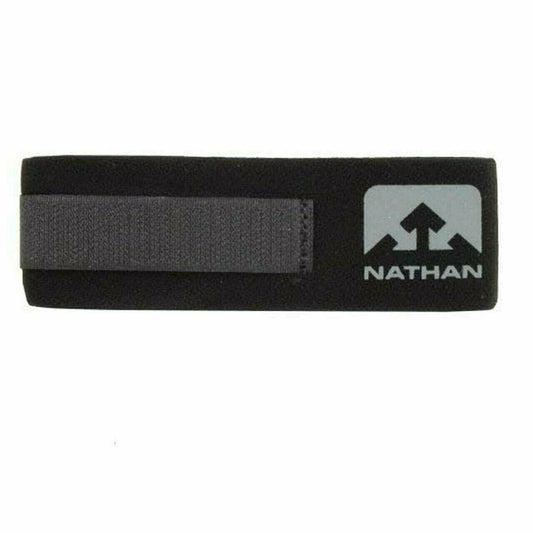 Nathan Triathlon Timing Chip Neoprene Ankle band Black (2023NB
