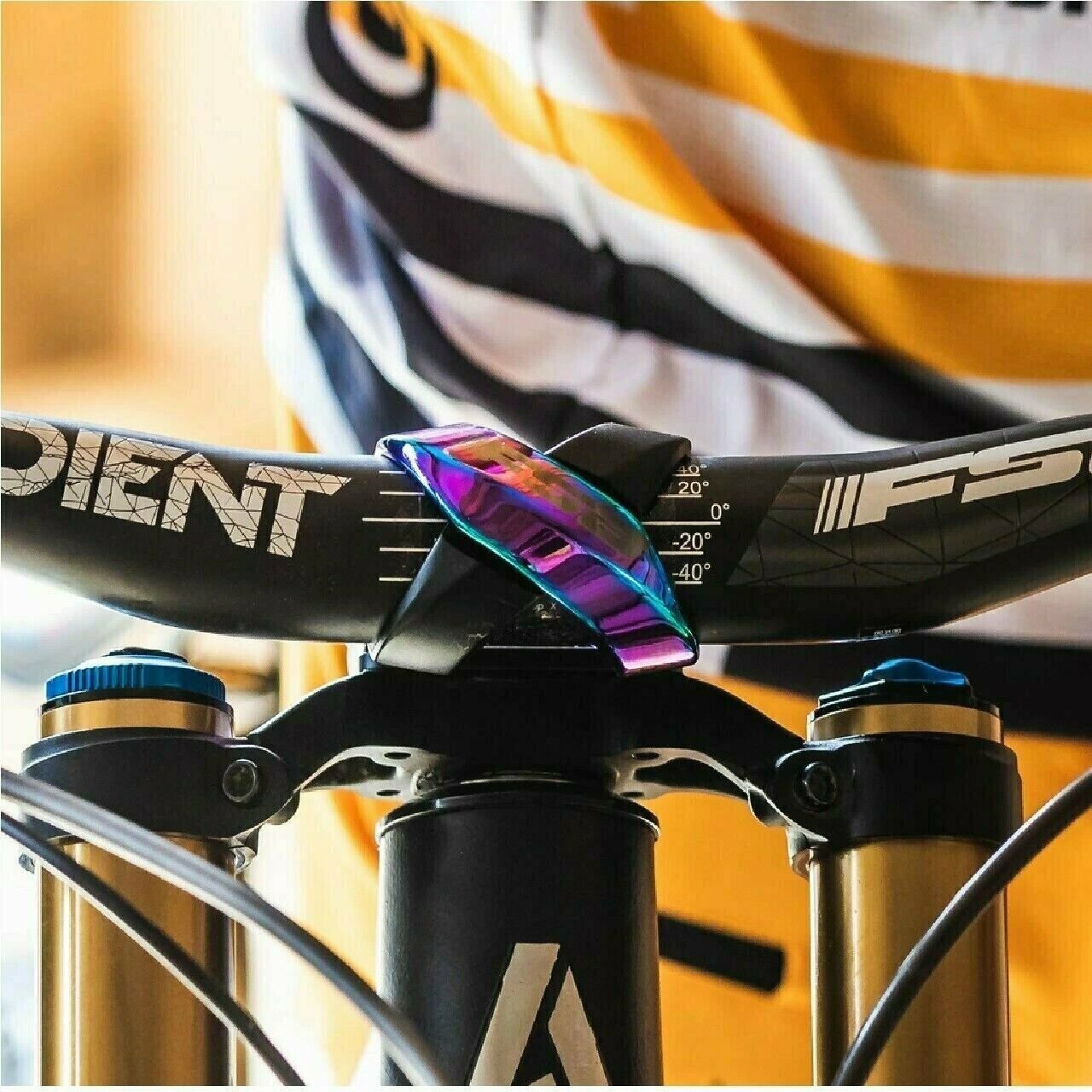 FSA Oil Slick Gradient Stem  Direct Connect +15° 35mm Clamp