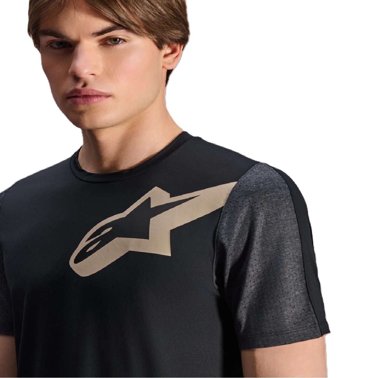 Alpinestars A-Dura Lipan MTB Cycling Jersey - Short Sleeve-Black