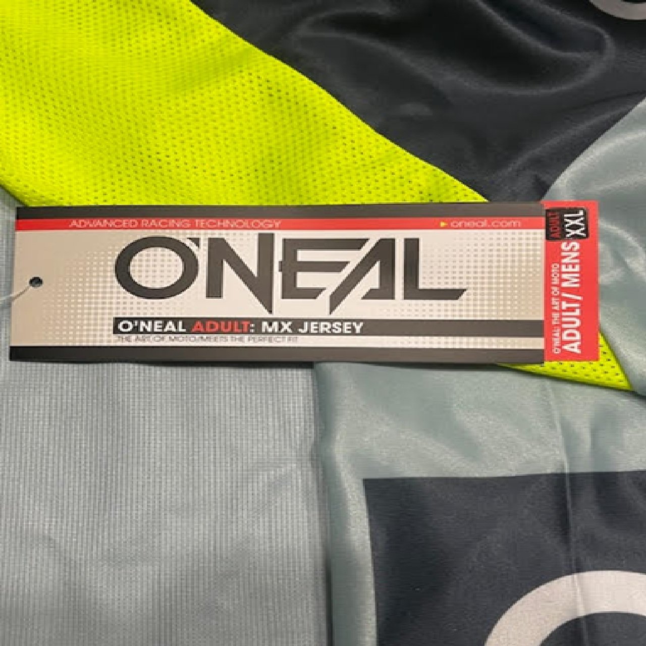 O'NEAL Mayhem Jersey Motocross/MTB  V23 Hexx Gray/Neon, XXL