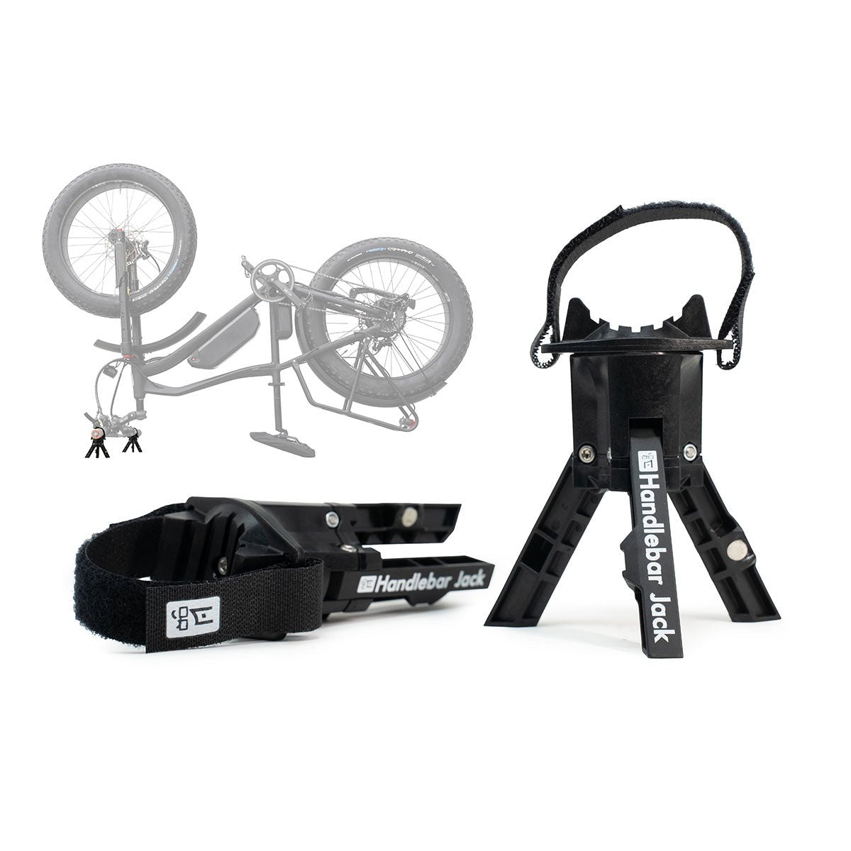 Handlebar Jack - The Original Handlebar Jack V3  and Reflective Sticker bundle
