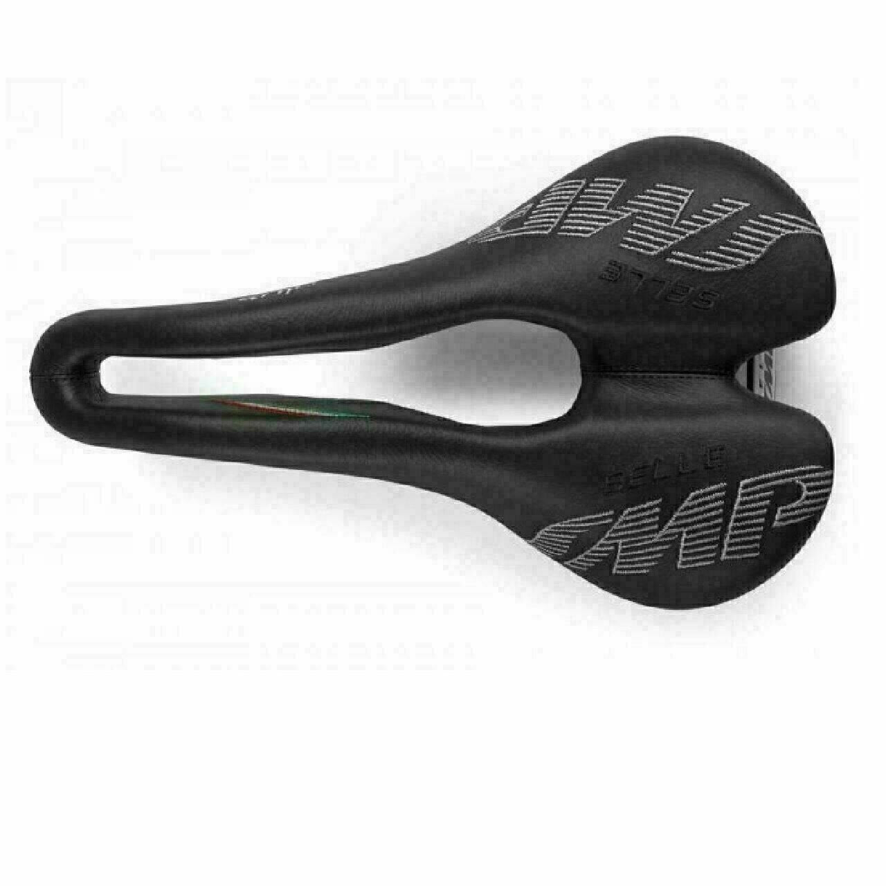 Selle SMP Plus Bike Saddle MTB or Road Bike Seat Black Leather
