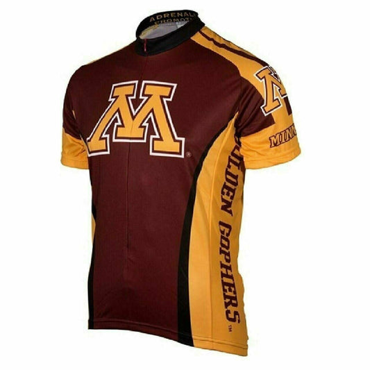 University of Minnesota Golden Gophers College Full zip Men's Cycling Jersey