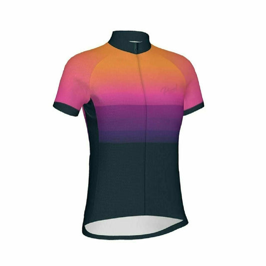 Primal Wear Fading Light Full Zip Short Slv Women's Cycling Jersey Small or Med