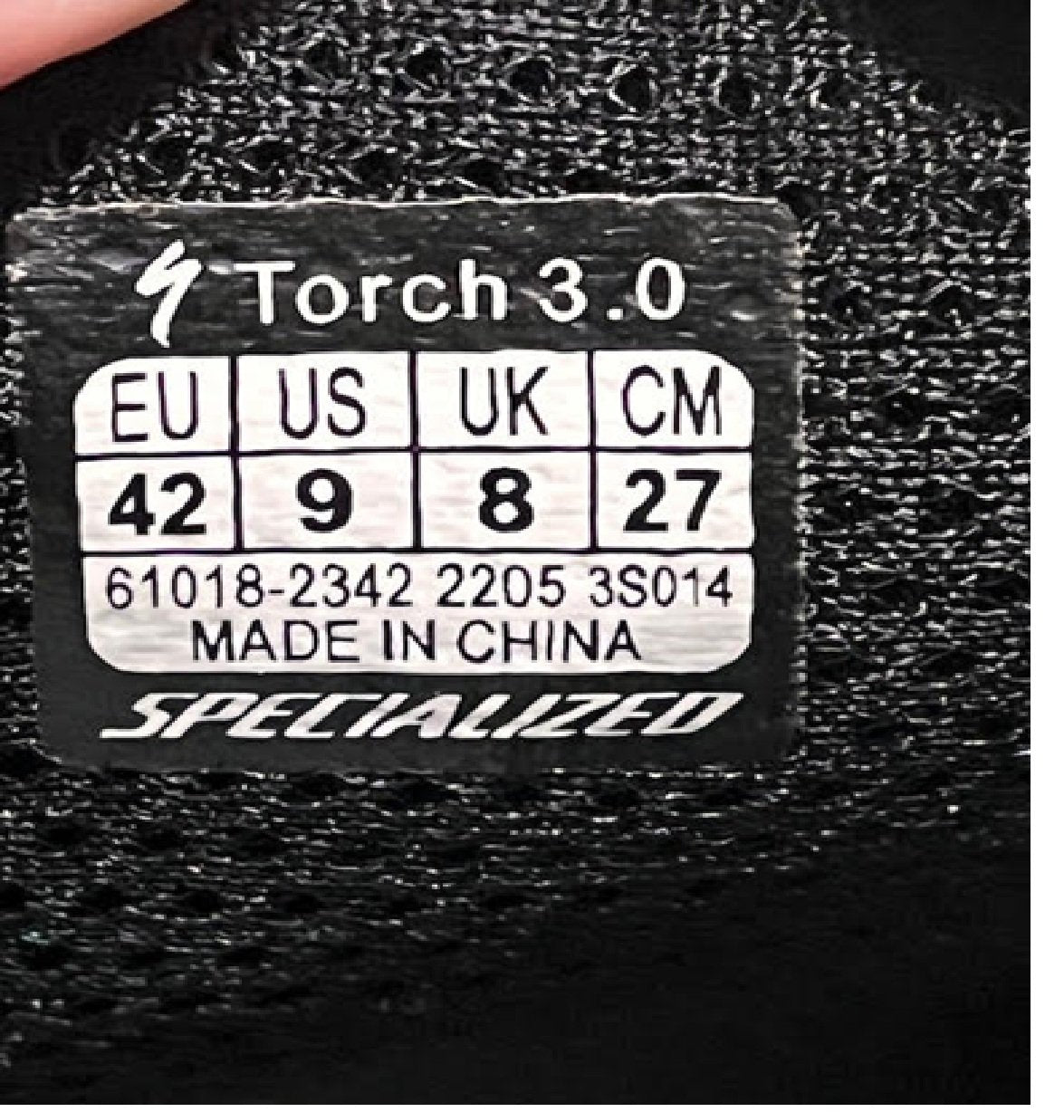 Specialized Torch 3.0 Road Bike Cycling Shoe US 9 EU 42-BM1