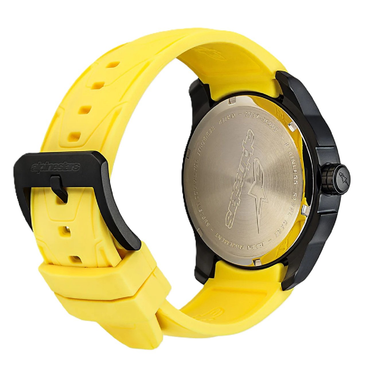 Alpinestars Tech Watch 3H 45mm Mototcross/MTB Sport Watch-Yellow