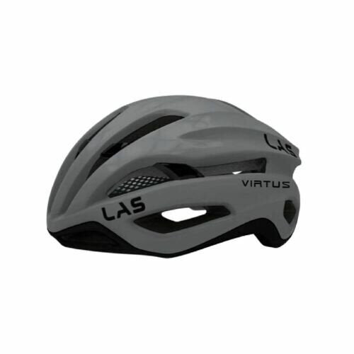 LAS Virtus Cycling Road Bike Helmet - Grey/Black | Cycling helmet