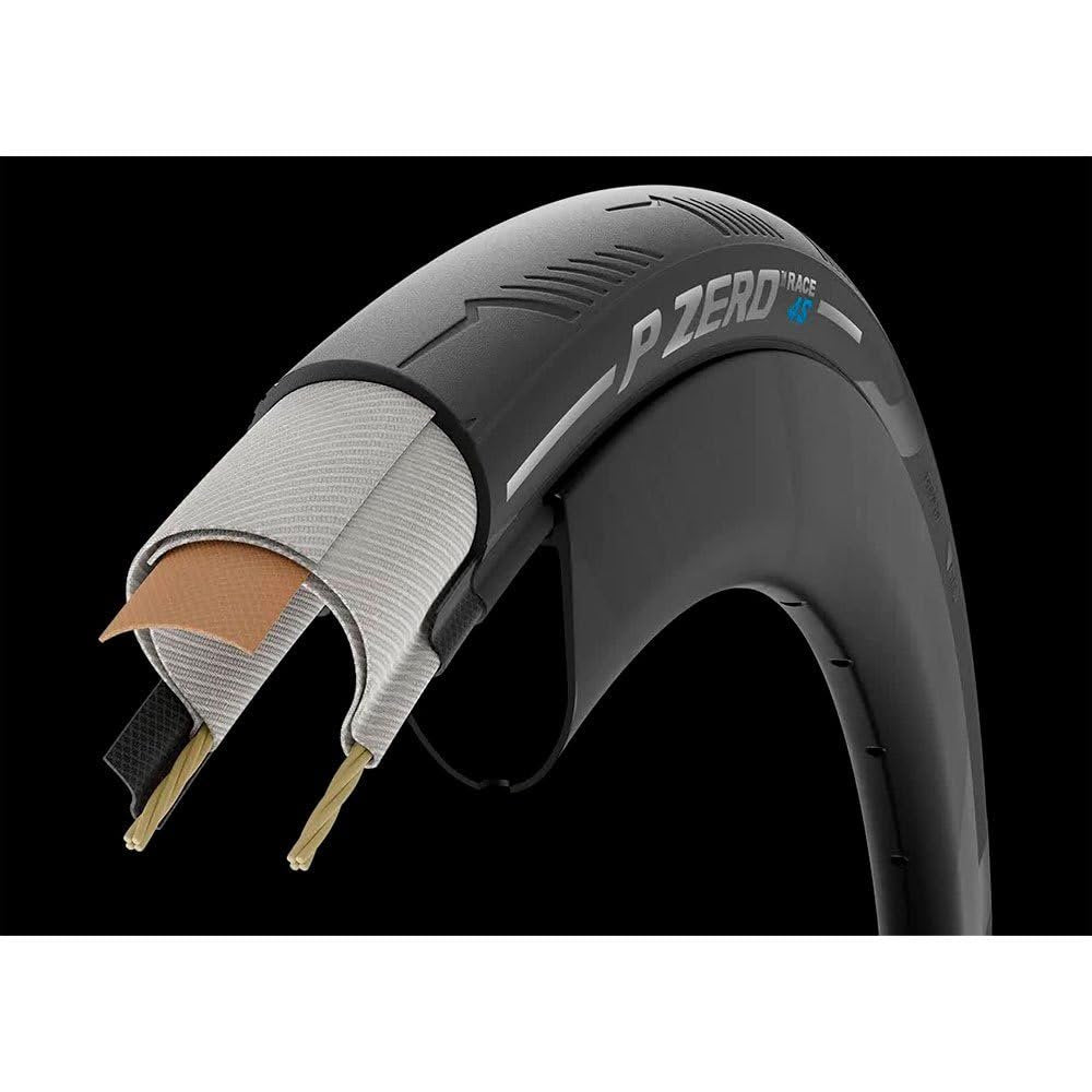 Pirelli P Zero Race 4S Bike Tire - 700 x 30, Clincher, Folding, Black (1 tire)