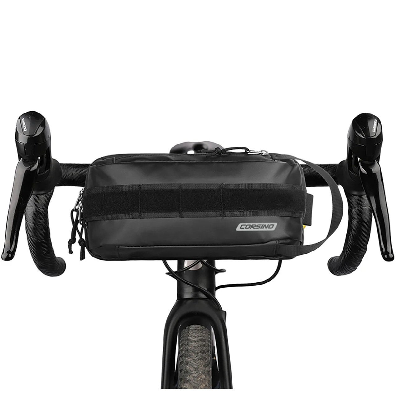 Corsino Fly - bicycle Handlebar Bike Bag Black