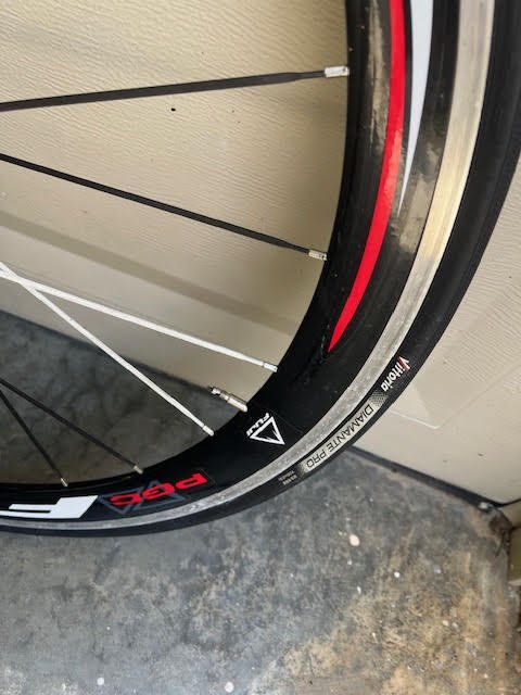 Fuji CGC Alloy Clincher Wheelset, 43mm rim - 700c-used (24/28)