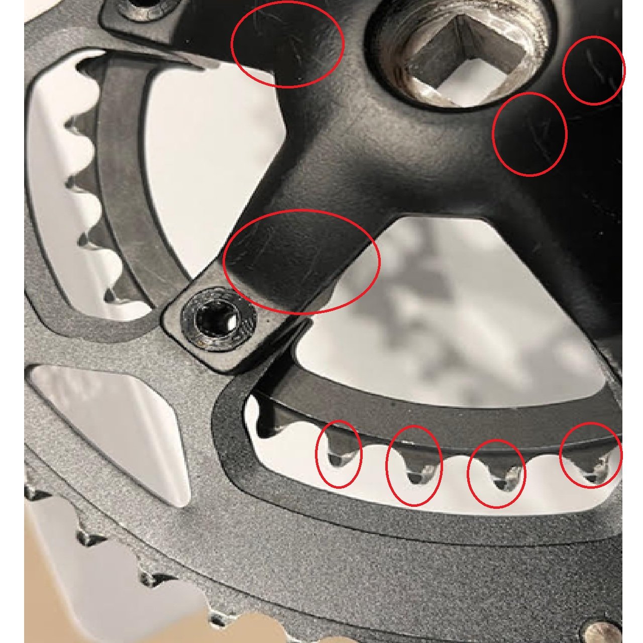 FSA Tempo Double Crankset JIS Spindle 50/34 tooth 172.5-BM1 (used)