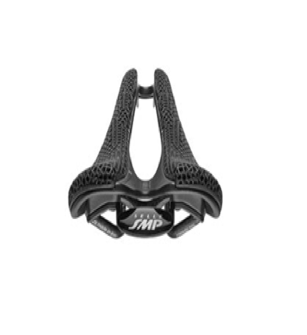 Selle SMP EVO 3D Series Bicycle Racing Saddle w/ Steel Rails Black