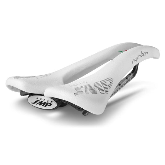 Selle SMP Nymber with Carbon Rails White | Road or MTB