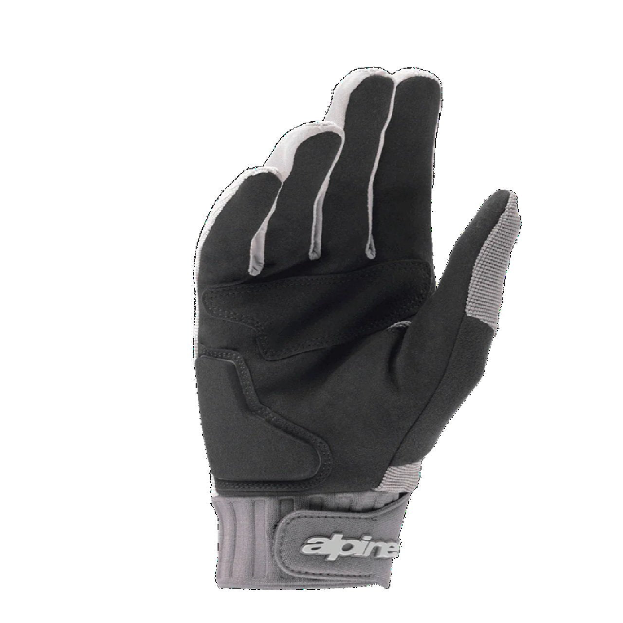 Alpinestars A-Dura Gel MTB Full Finger Cycling Glove-Light Gray