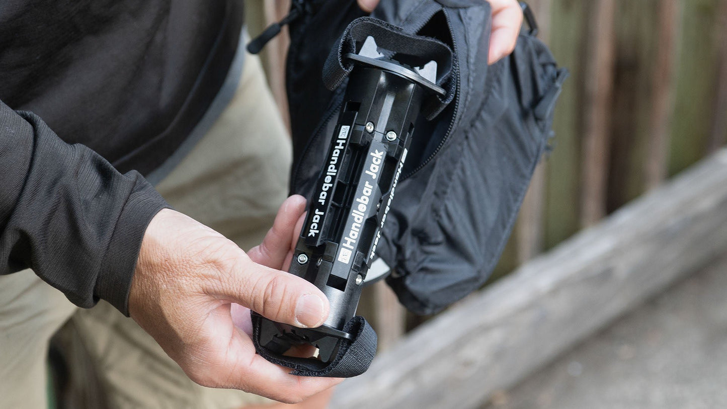 Handlebar Jack - The Original Handlebar Jack V3  and Reflective Sticker bundle