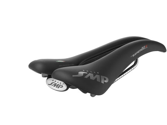 Selle SMP Well S Saddle - Matt Black, Long 274 mm - Wide 138 mm-used BM1.2