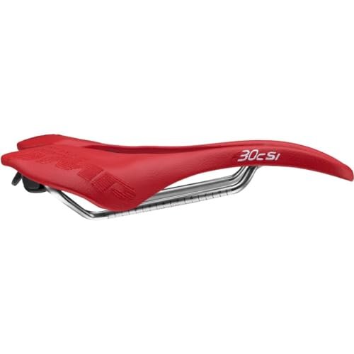 Selle SMP F30c S.I. MTB or Road Bike Saddle Red, 150mm |Bicycle Seat