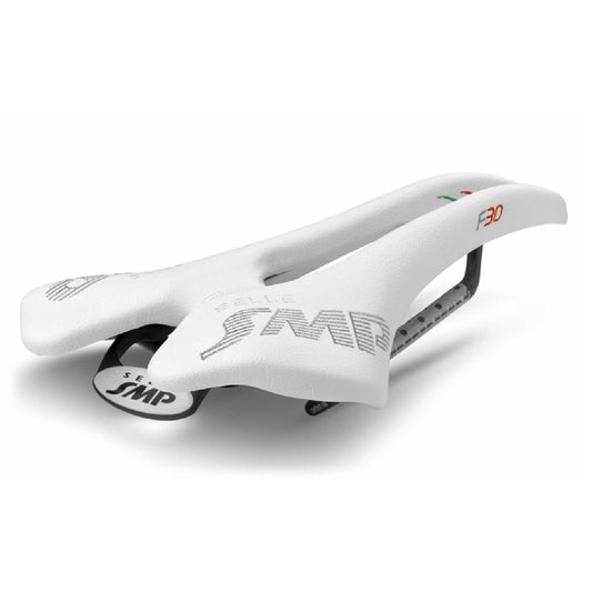 Selle SMP F30 Bike Saddle with Carbon Rails White |MTB or Road