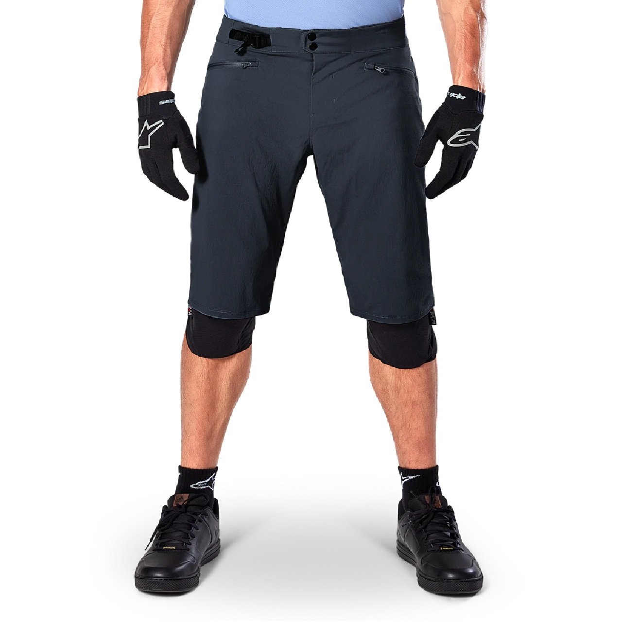 Alpinestars A-Dura Mountain  Bike MTB Cycling Shorts- Black (Non padded)