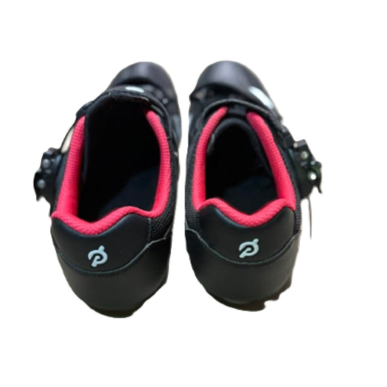 Peloton Indoor Cycling Shoes EU 41 (US 8M/10W) 3-Bolt Look Delta with Red Cleats - Black bm1