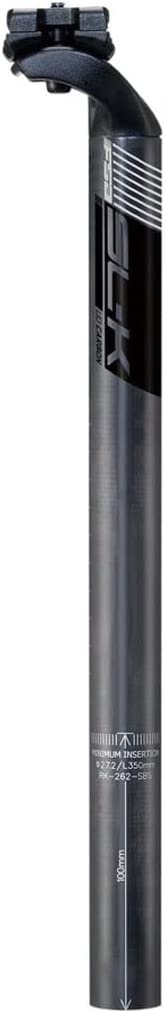 Full Speed Ahead - SL-K Carbon Bicycle Seatpost | SBS Technology | for Road and MTB Bike | Multiple Sizes with 20mm Offset | Black
