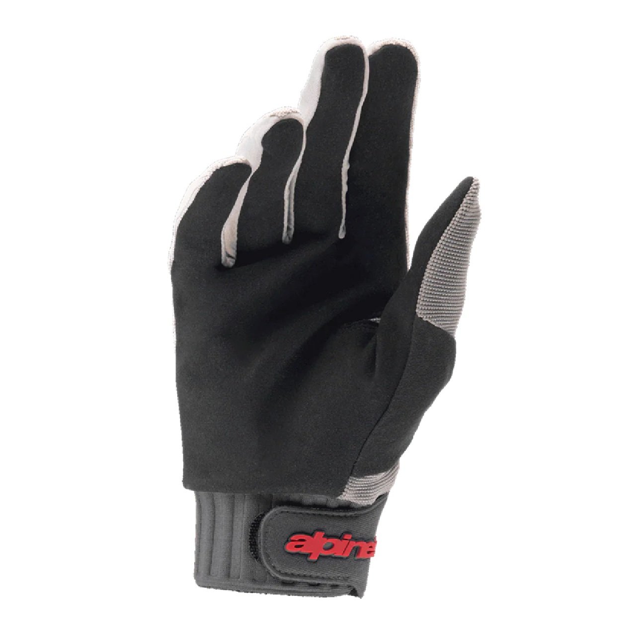 Alpinestars A-Dura Full Finger MTB Cycling Gloves-Light Gray