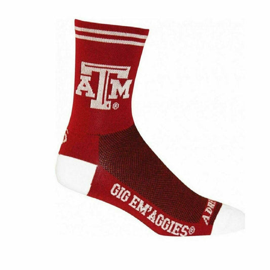 Texas A&M University Officially Licensed Multi Purpose crew length 5" Socks