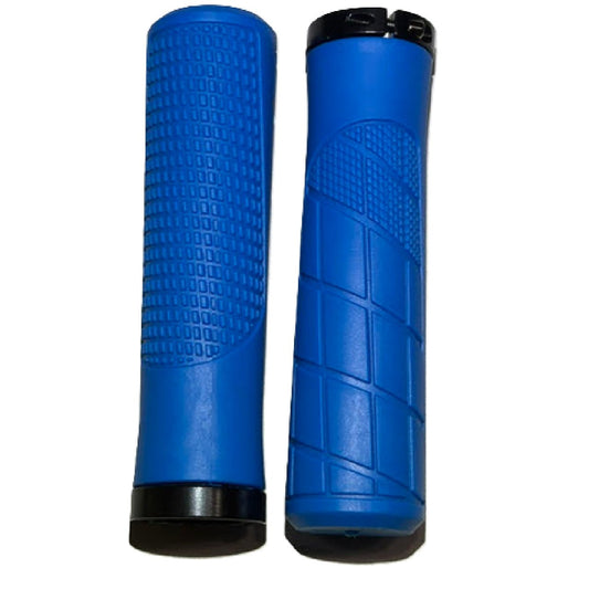 Finger Wraps Mountain Bike Lock on Grips 30mm -Atlantic Blue