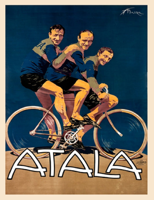 Atala - Giro d'Italia Cycling Poster Bicycle Art