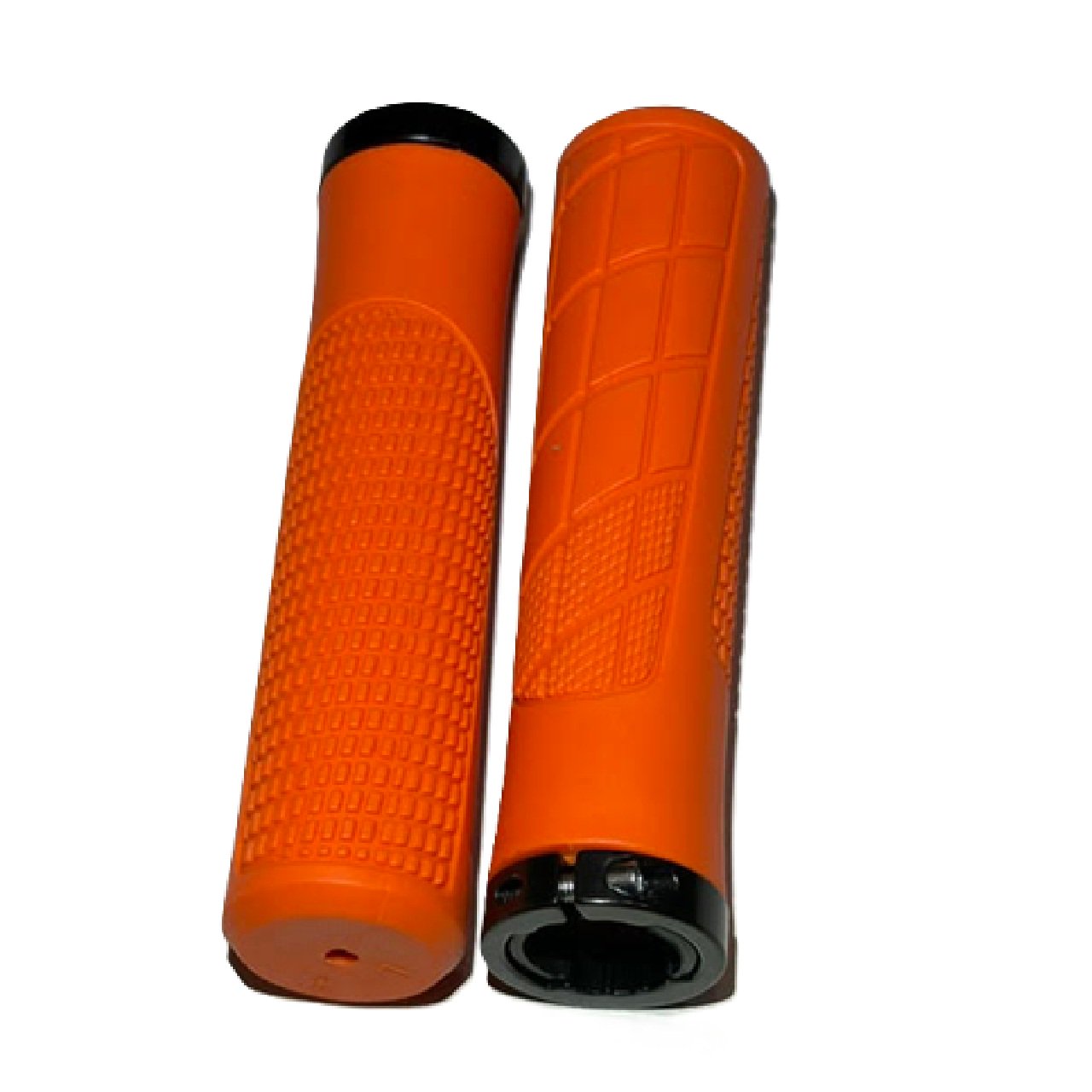 Finger Wraps Mountain Bike Lock on Grips 30mm -Orange Crush