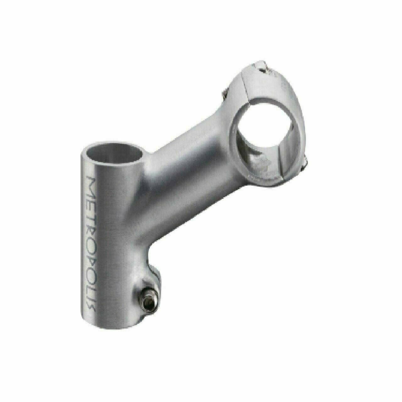Stem Metropolis Commuter Alloy bike Stem 31.8 x 30° x 70mm Brushed Alloy