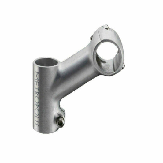 Stem Metropolis Commuter Alloy bike Stem 31.8 x 30° x 70mm Brushed Alloy