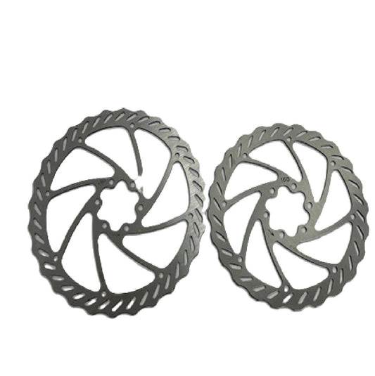 Promax MTB Disc Brake Rotor Kit -160mm Front/180mm Rear
