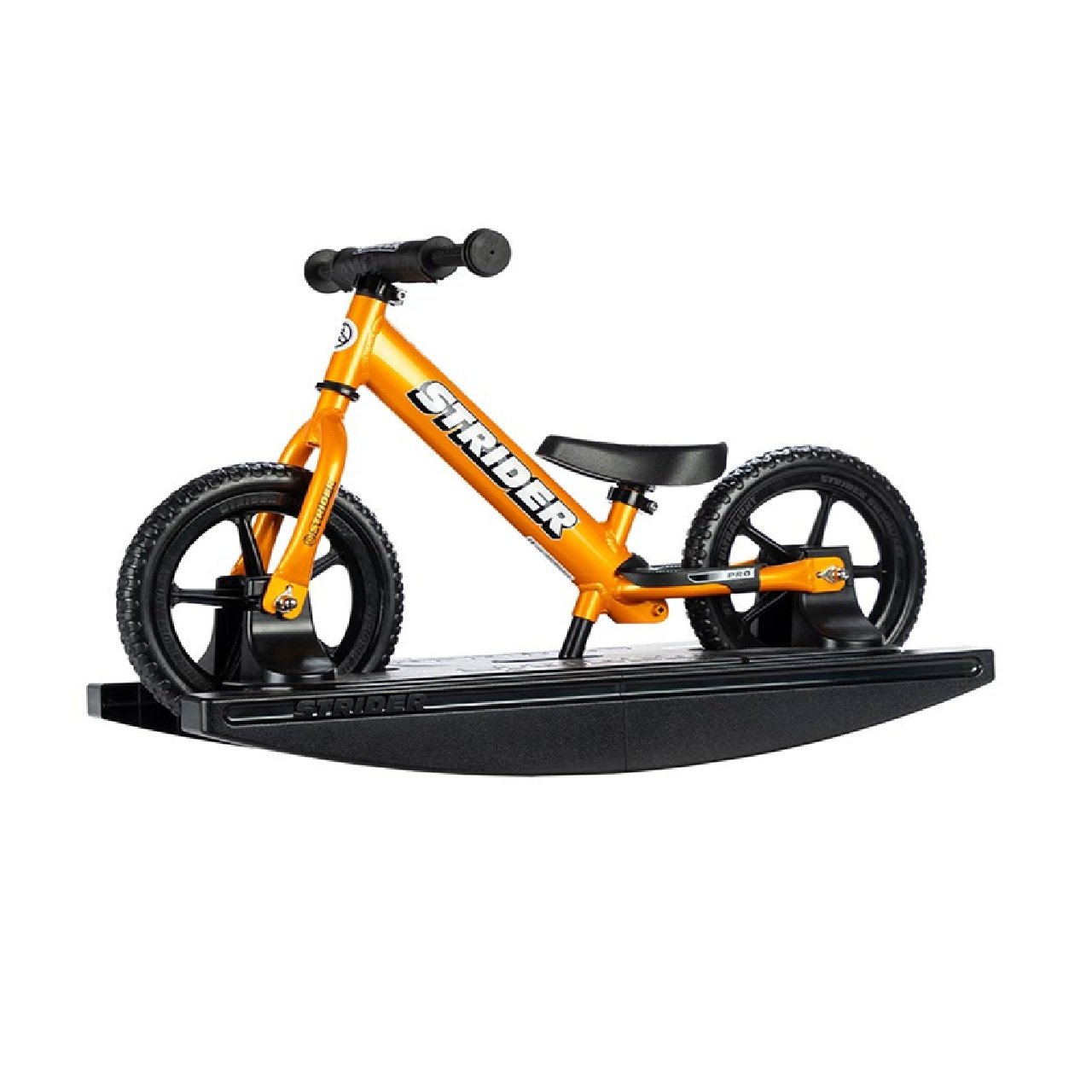 Strider Pro 2 in 1 Rocking Balance Bike Orange Rush